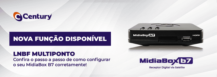 NOVA FUNÇÃO LNBF multiponto no MidiaBox B7