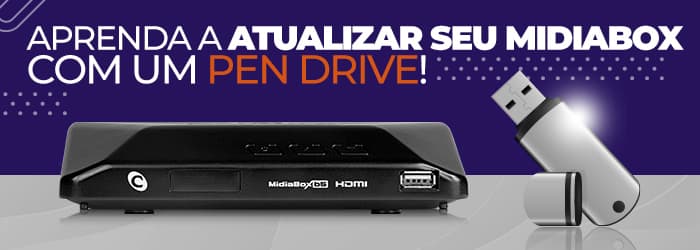 Como utilizar o pen drive para atualizar seu receptor